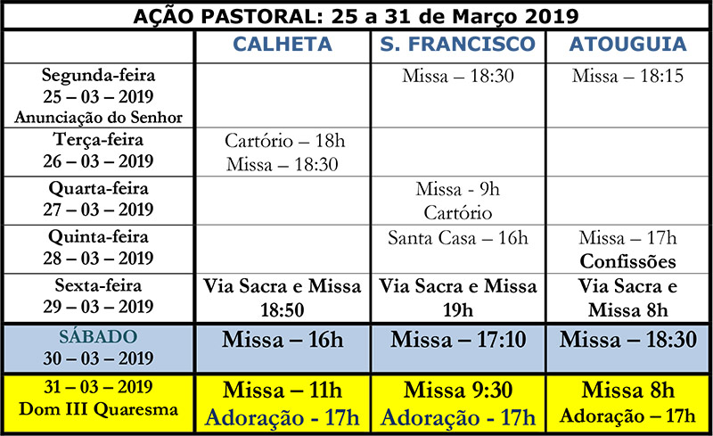 Boletim paroquial nº 463