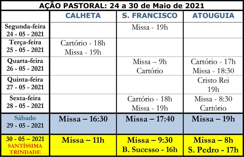 Boletim paroquial nº 546