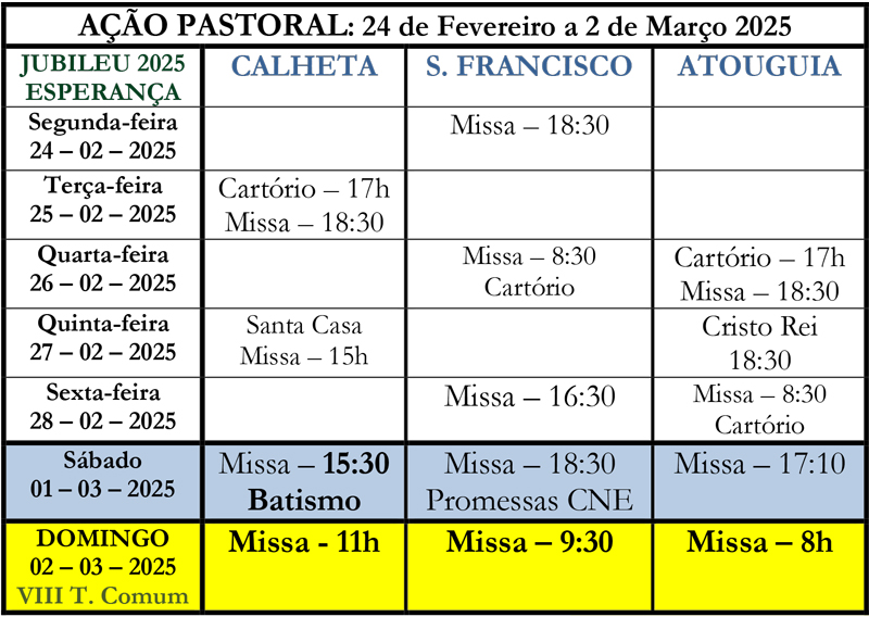 Boletim paroquial nº 728