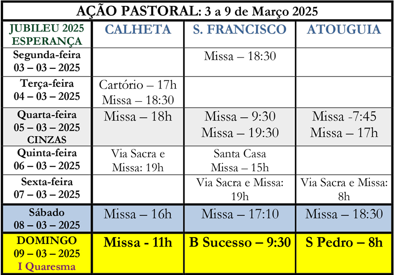 Boletim paroquial nº 729