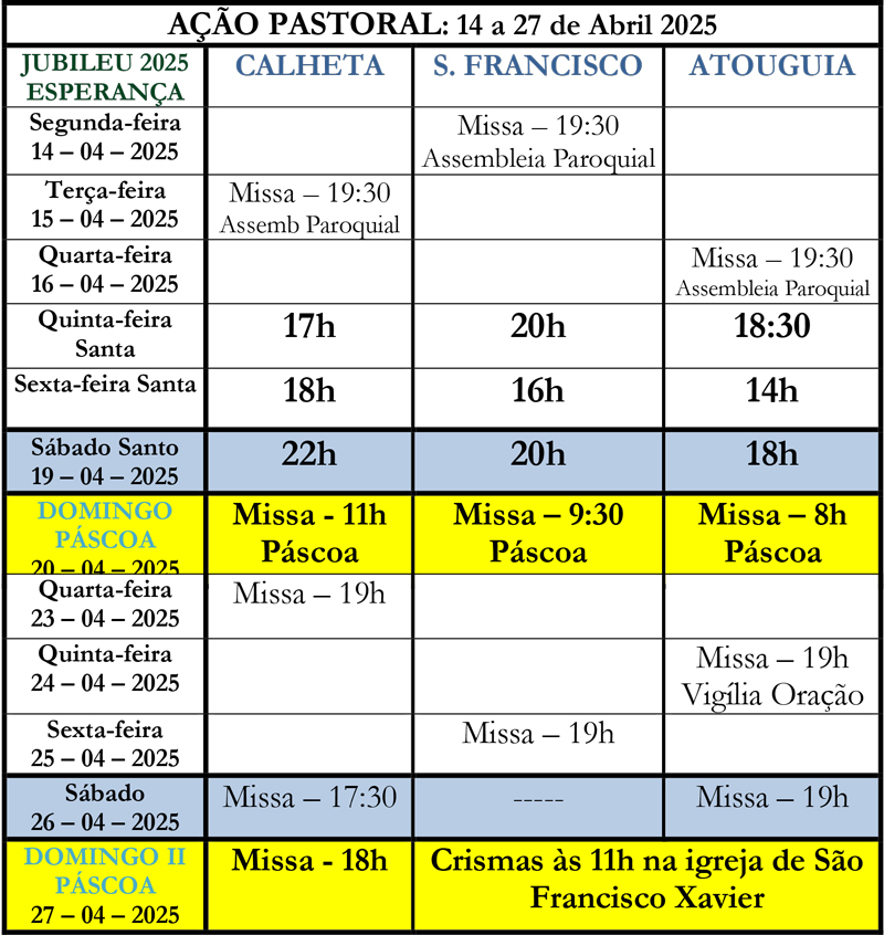 Boletim paroquial nº 735