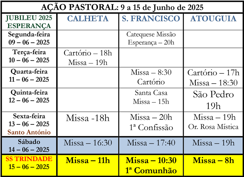 Boletim paroquial nº 742