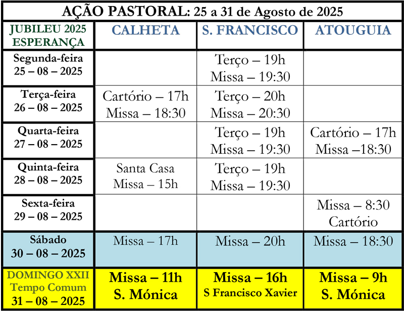 Boletim paroquial nº 752