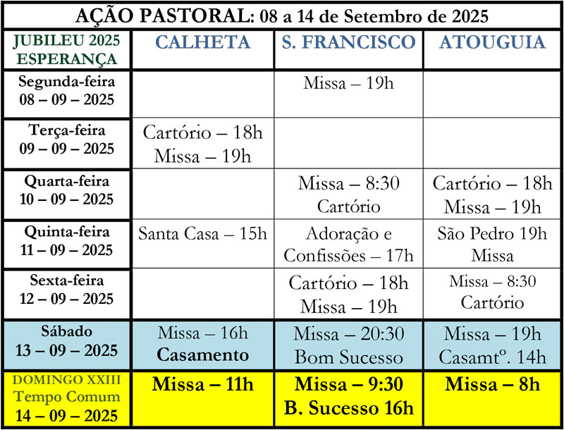 Boletim paroquial nº 754