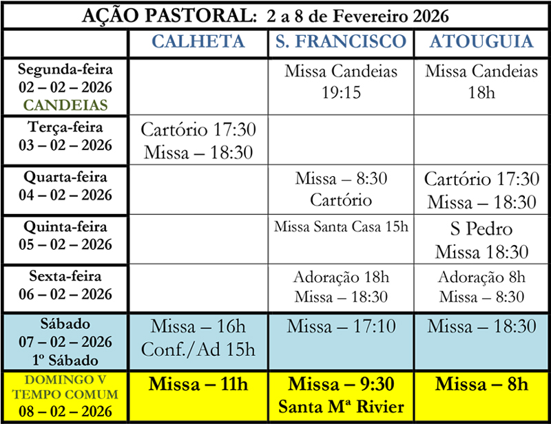 Boletim paroquial nº 772