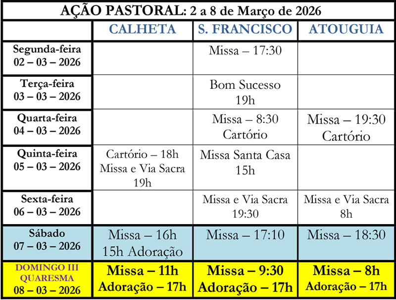 Boletim paroquial nº 776