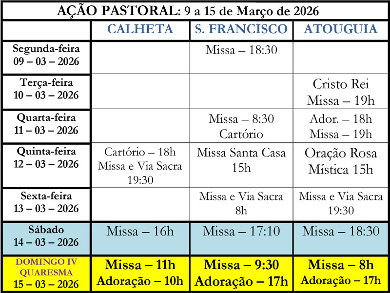 Boletim paroquial nº 777