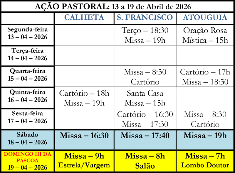 Boletim paroquial nº 781