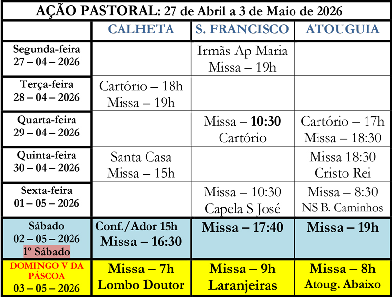 Boletim paroquial nº 783