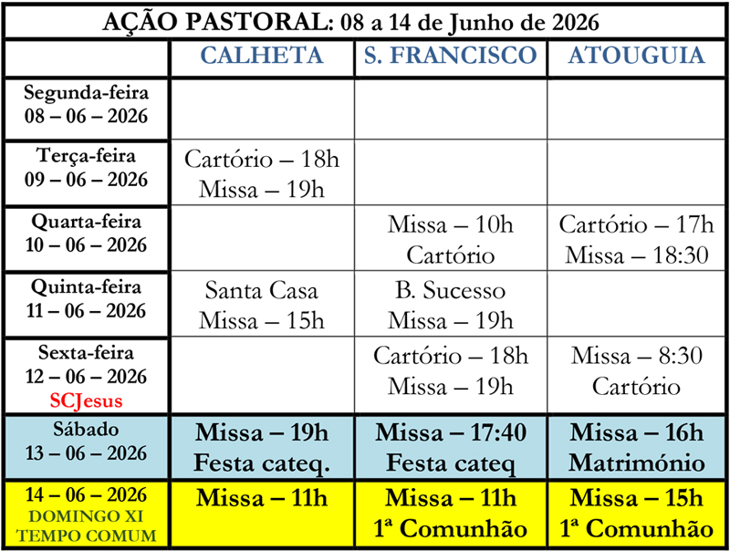 Boletim paroquial nº 789