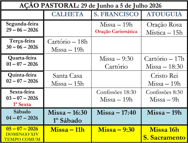 Boletim paroquial nº 792