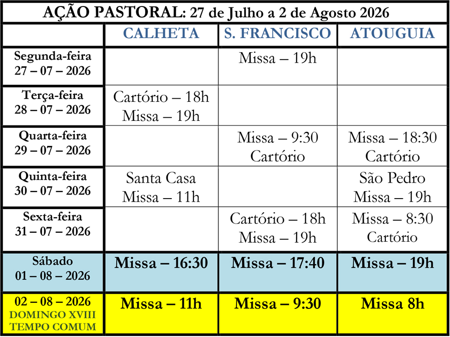 Boletim paroquial nº 795