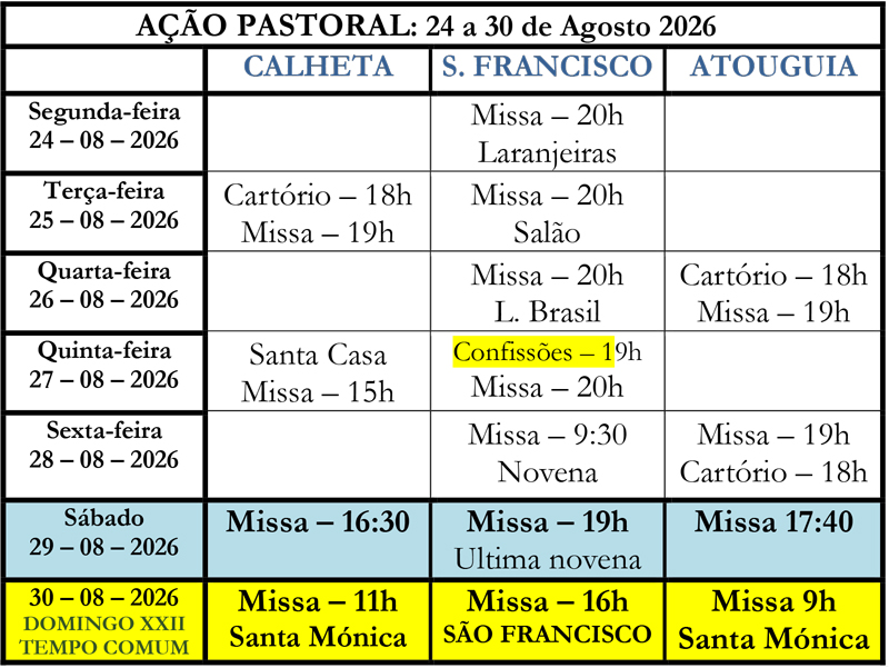 Boletim paroquial nº 799